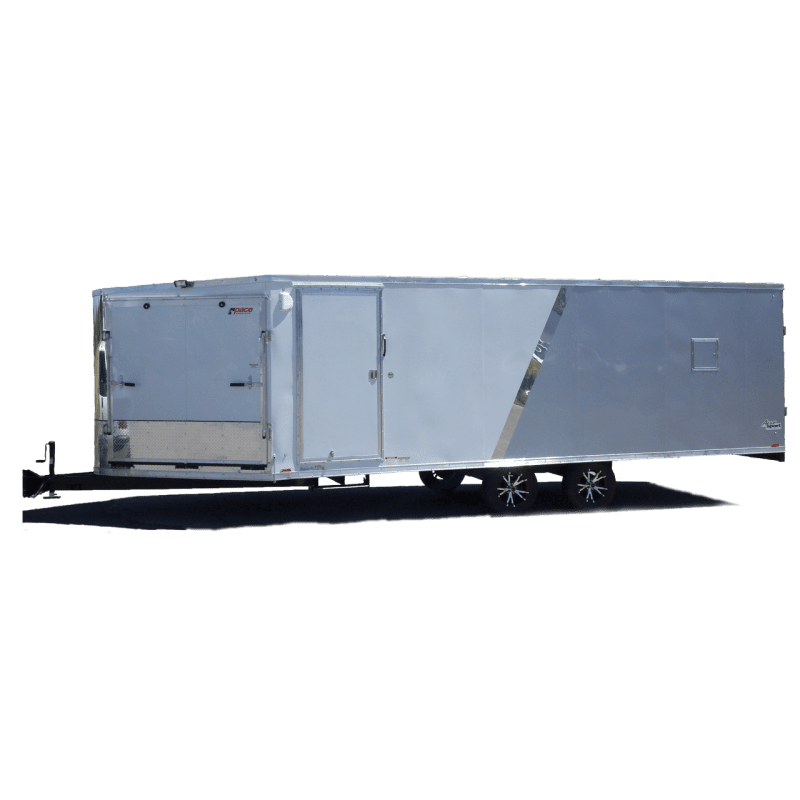 Aerosport Deckover - Motorcycle Trailer - Snowmobile Trailer - Two Tone - Pace American