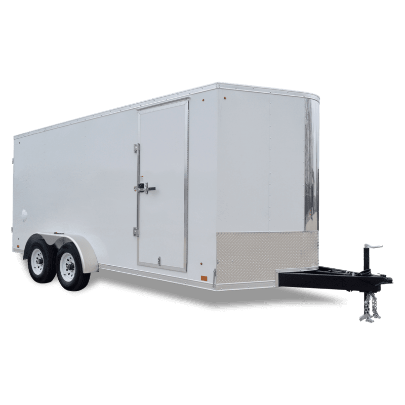 Cargo Sport - White - Cargo Trailer - Pace American