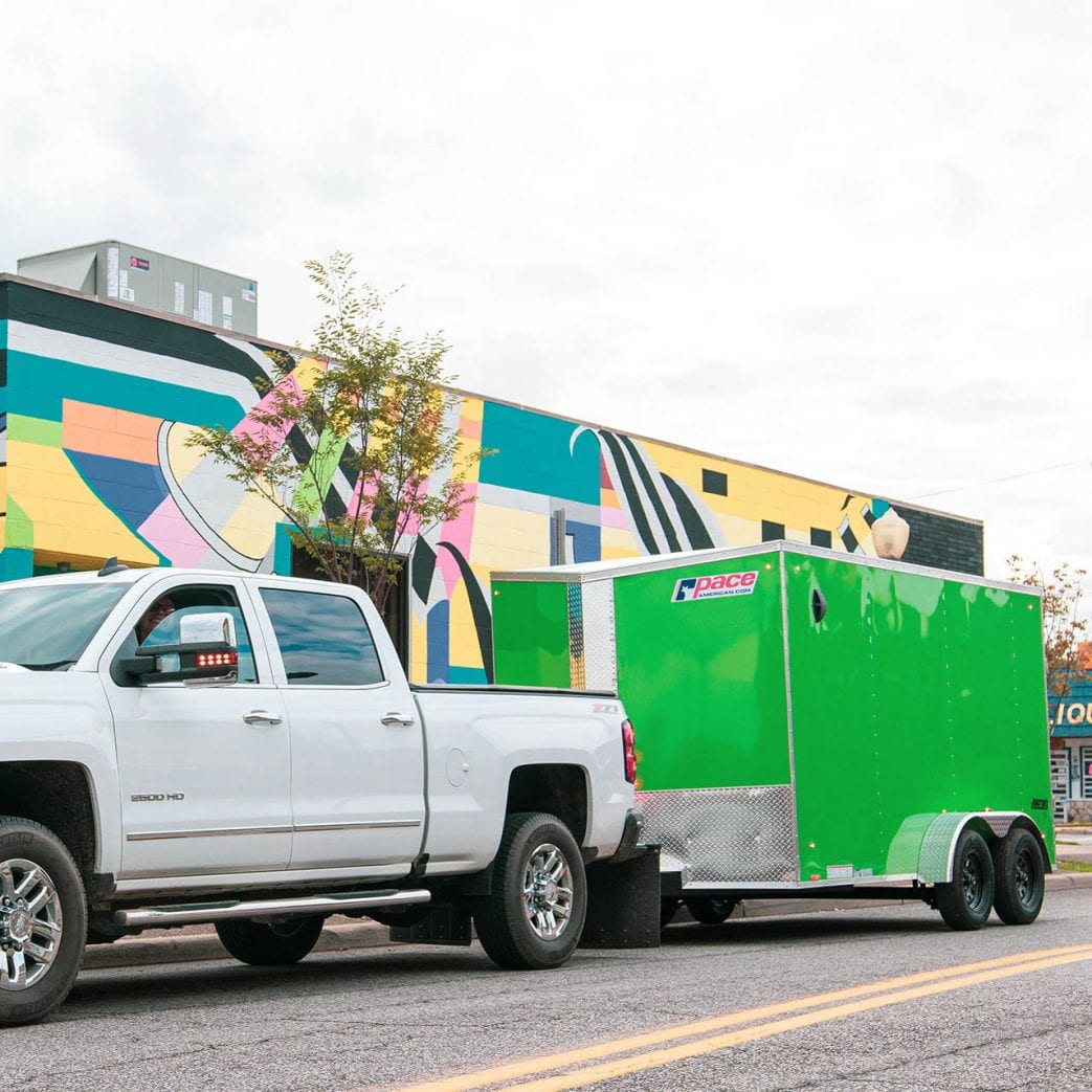 Journey SE - Lime Green - Cargo Trailer - Pace American