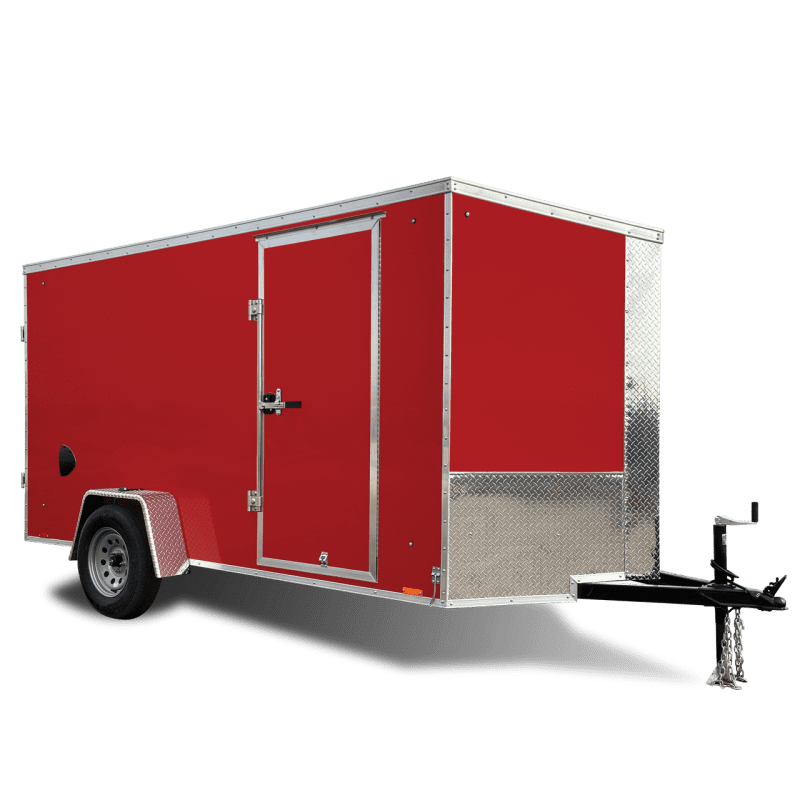 Journey SE - Cargo Trailer - Red - Pace American